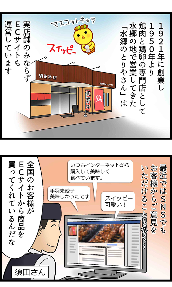 誰だっけ の巻 ネットショップあるある 4コマ漫画 Ecのミカタ