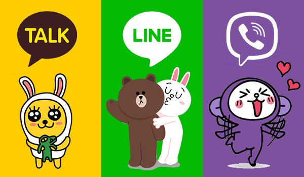 比較してみた Line カカオトーク Viber比較 Ecのミカタ