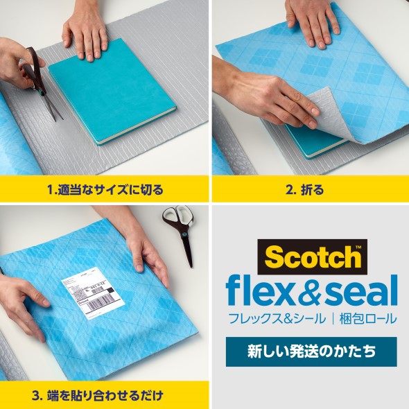 梱包作業がビックリするほど楽になる オールインワン梱包ロール Ecのミカタ 梱包作業がビックリするほど楽になる オールインワン梱包ロール Ecのミカタ